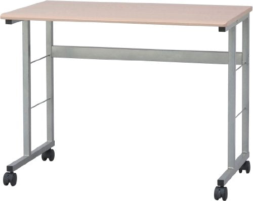 Nakabayashi (Nakabayashi) Caster Desk 900600 / Natural Wooden HEC -9060NM