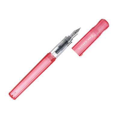 KAKUNO カクノ　ファミリーシリーズ 透明軸　カクノママレッド　FKA-1SR-KMRF ペン先F（細字）　 PILOT パイロット