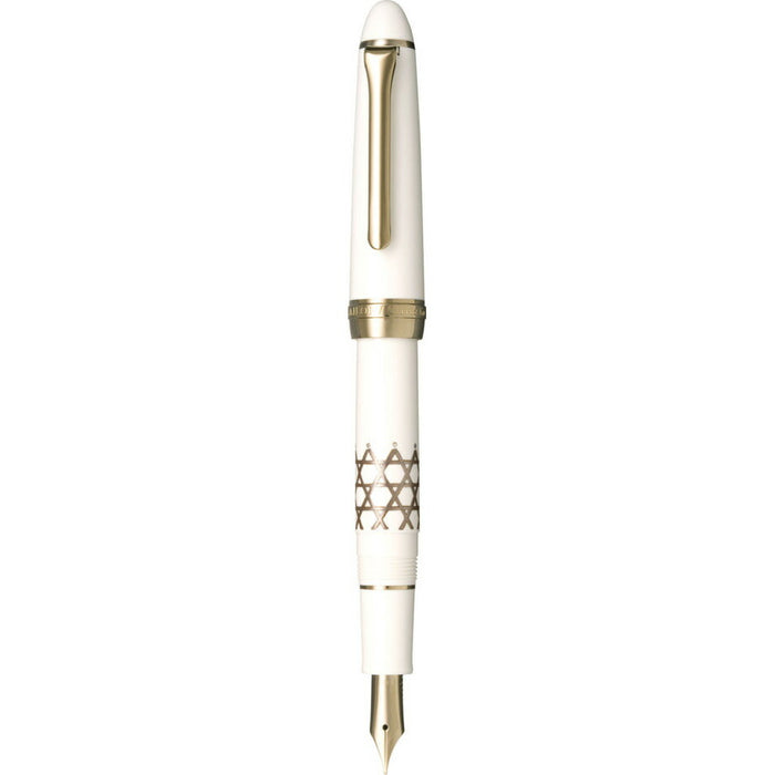 Classic Ko 蒔絵文房万年筆 Bamboo mesh SV(バンブーメッシュ SV)細字(F):10-3546-210 セーラー万年筆