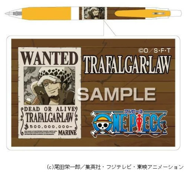 Item terhad [dalam stok] Hisago Hisago HH1994 One Piece Sarasa Sarasa Ball Pen Trafalger Low [Watak Barang] (100 keping)